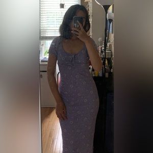 Forever 21 Purple Floral Dress